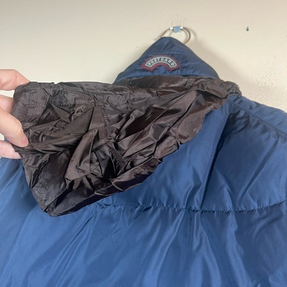 Men’s Postcard Ski Winter Vest - Navy - Picture 9 of 15